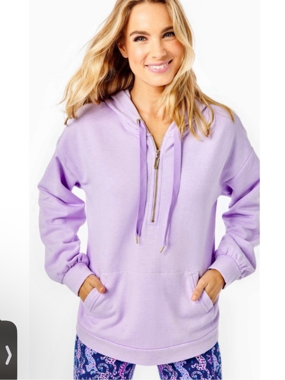 Lilly Pulitzer Suri Hoodie Size Medium